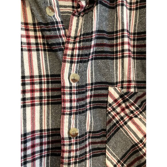 Woolrich Men's Flannel Size M Black, Red, Grey - Picture 4 of 5